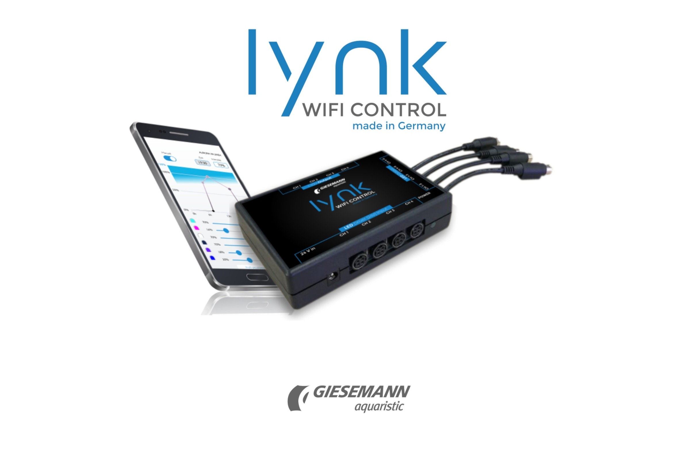 Giesemann Lynk WiFi Control Modul mit Smartphone-App